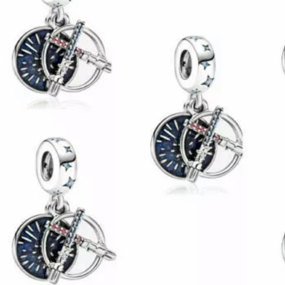 New StarWars 925-Charm Bead Fit Necklace Bracelet - Picture 3 of 3